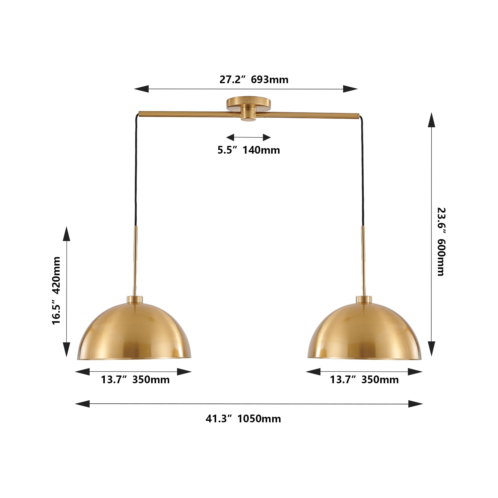 VividGlow Pendant Light