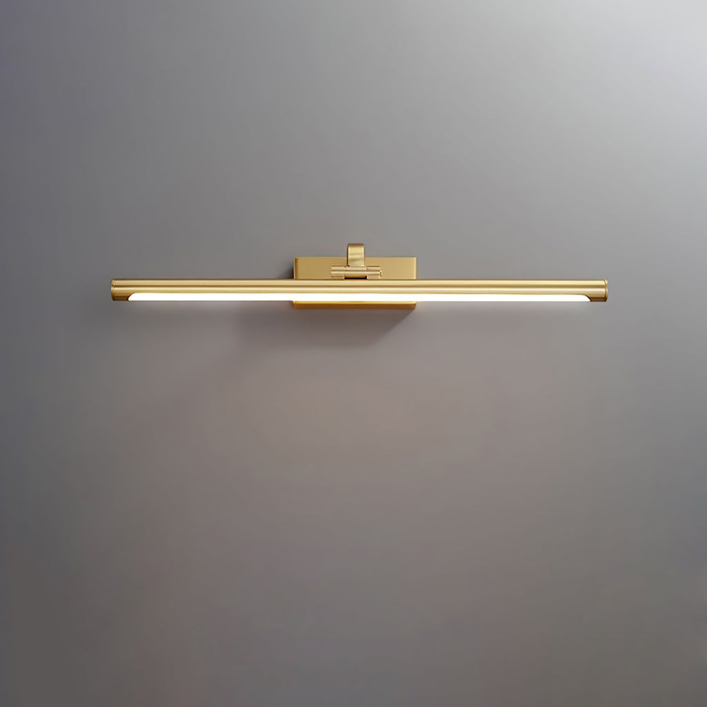 Walnut Color Linear LED Wall Light