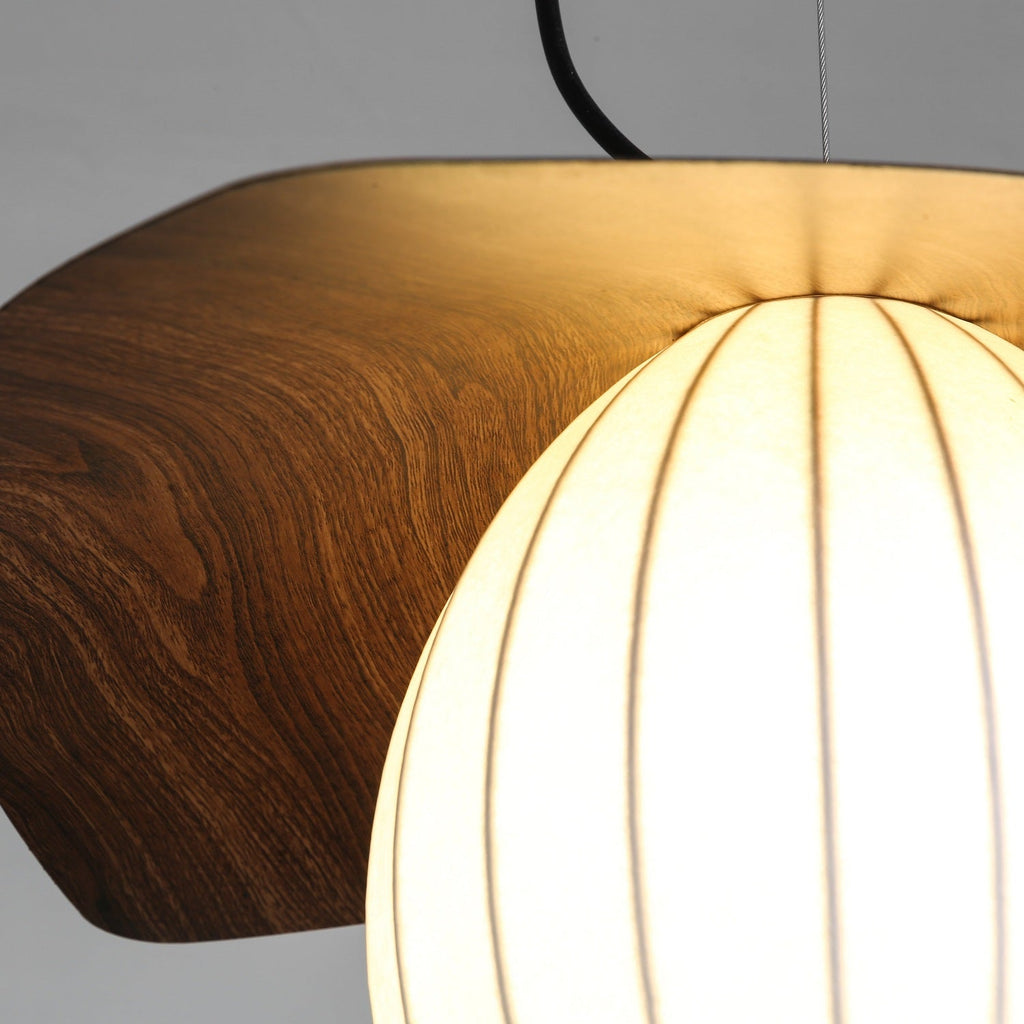Walnut Pendant Light