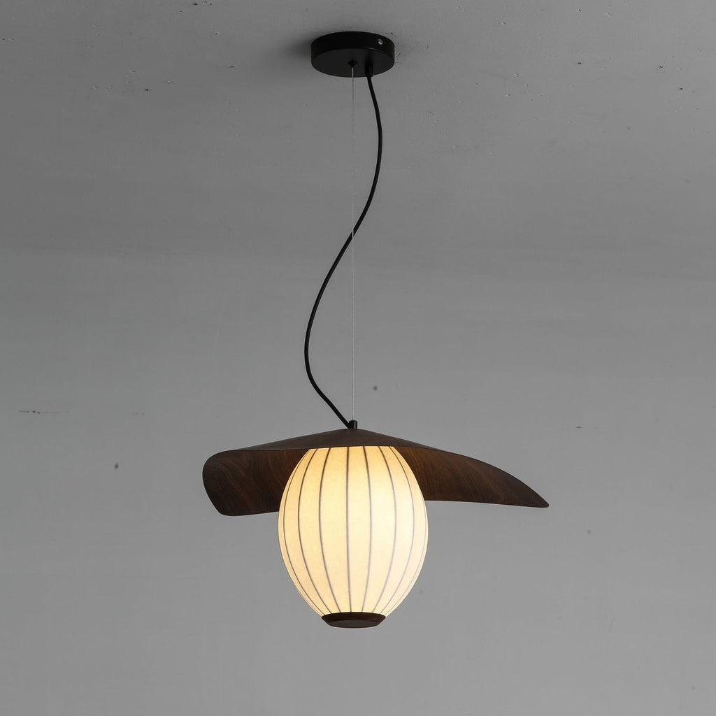Walnut Pendant Light
