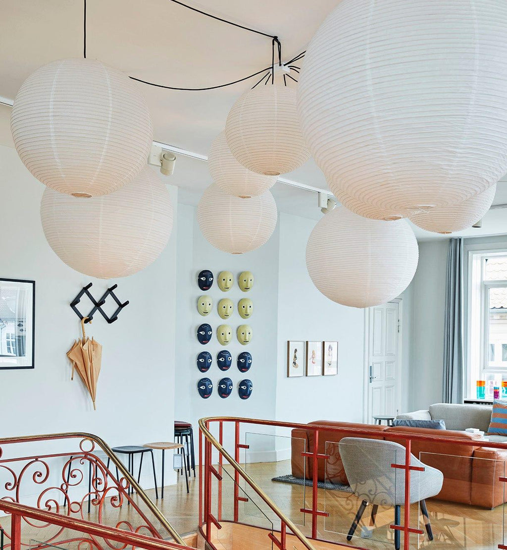 Washi Paper Pendant Light Model A