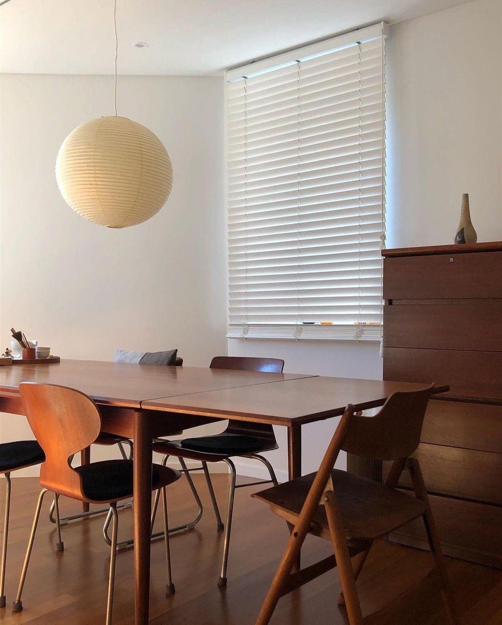 Washi Paper Pendant Light Model A