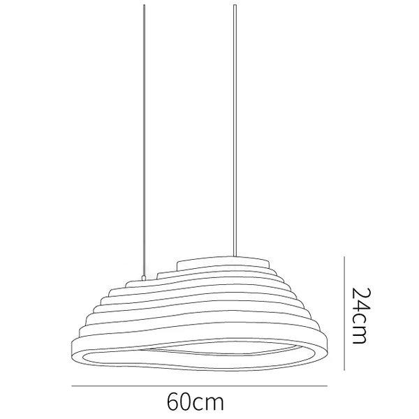 Washi Paper Pendant Light Model A