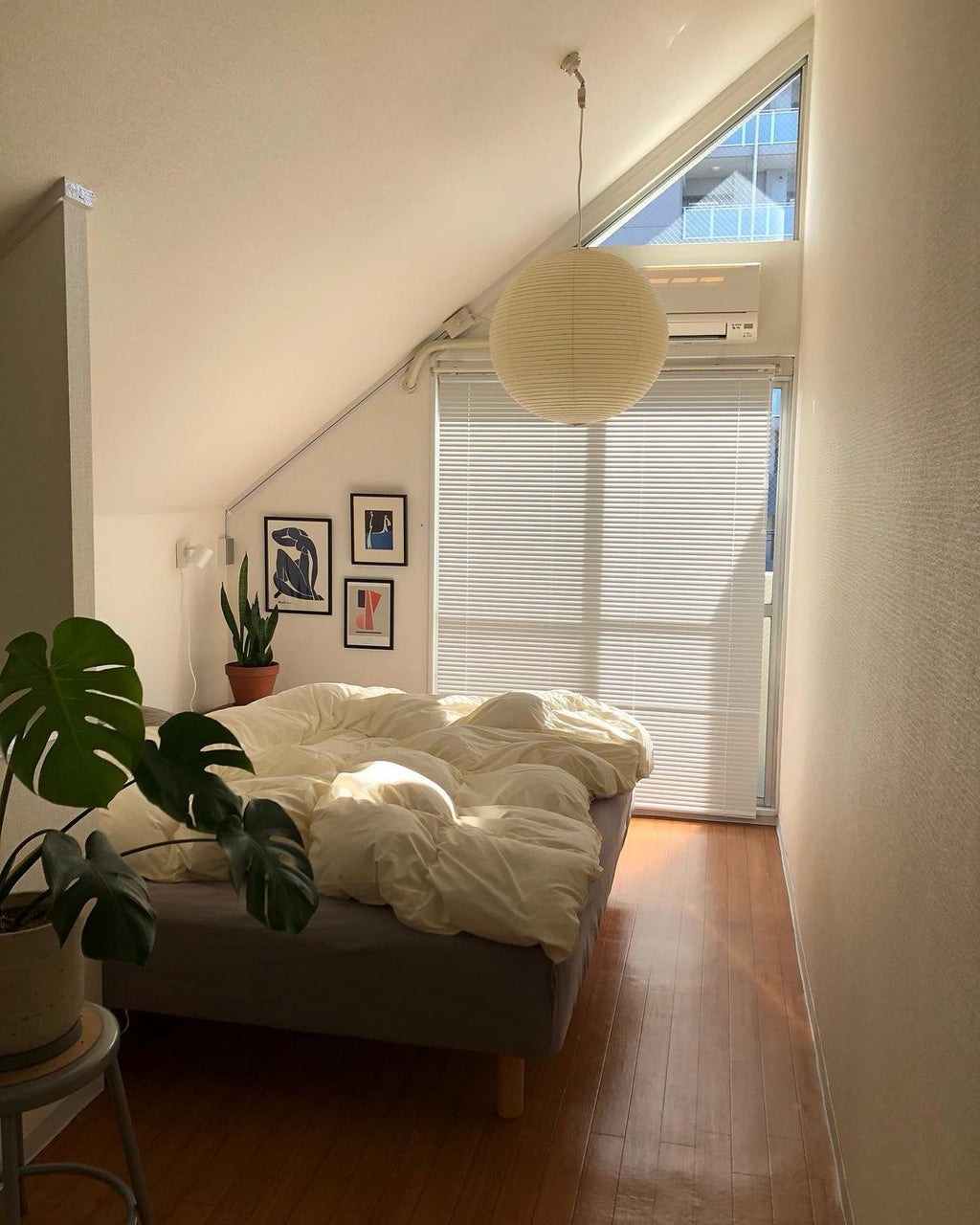 Washi Paper Pendant Light Model A