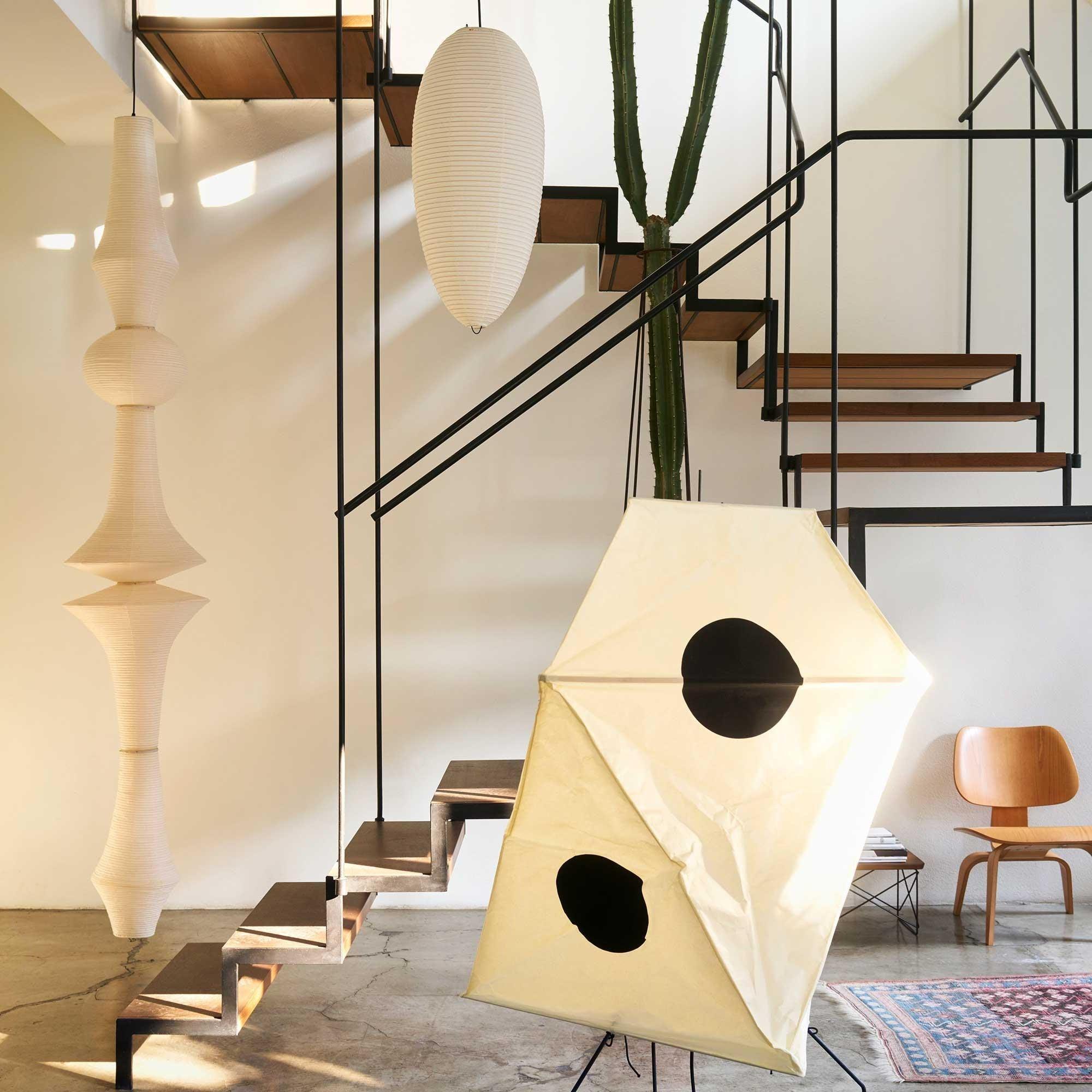 Washi Paper Pendant Light Model B