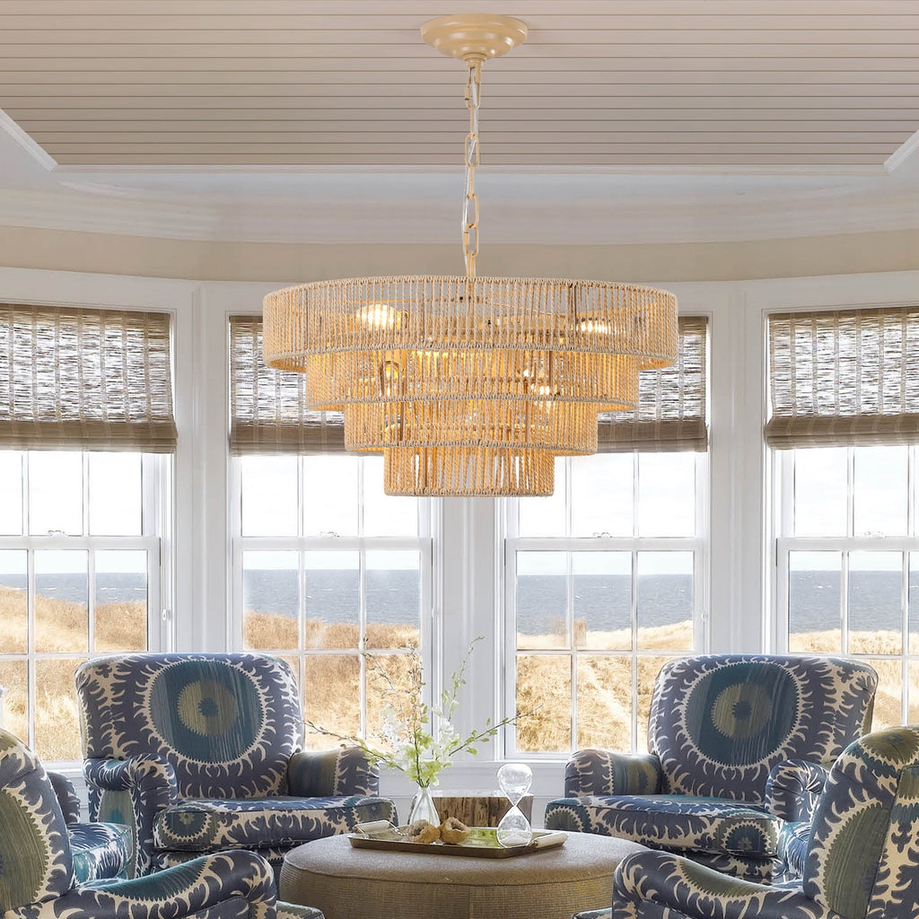 Willow Weave Chandelier