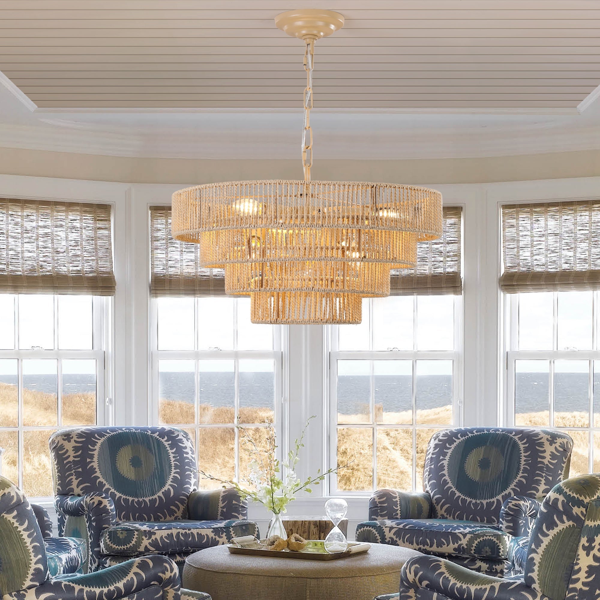 Willow Weave Chandelier