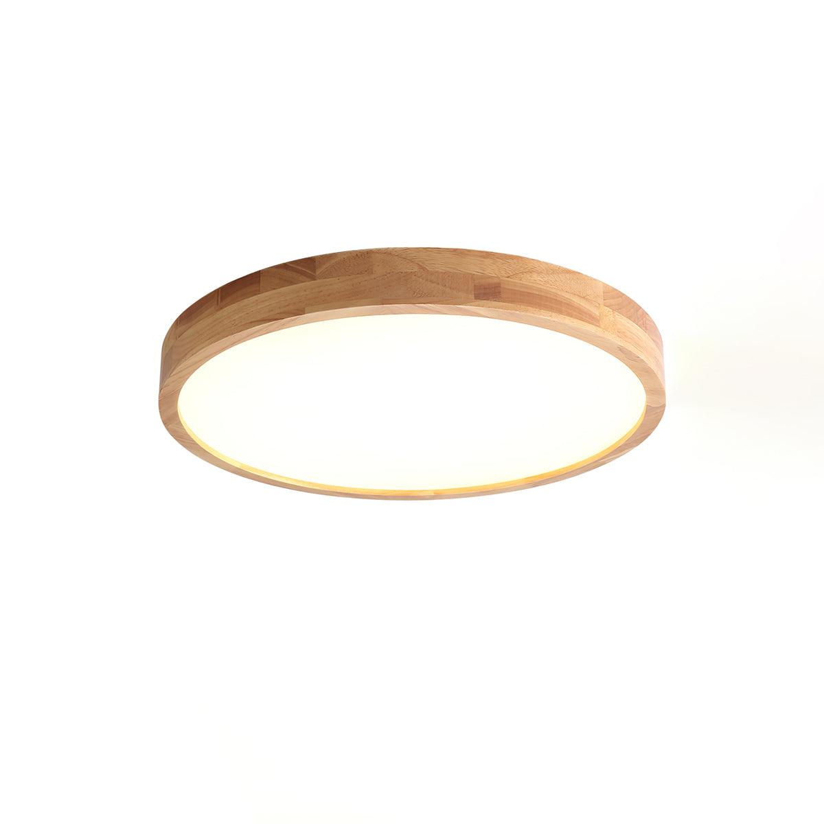 Wooden Geometric Ceiling Light - ZozHome